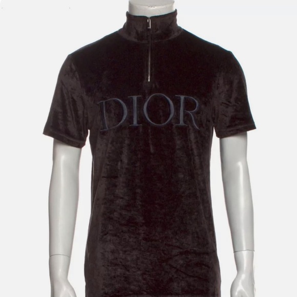 VELVET ZIPPERED DIOR TOP - Picture 3 of 3